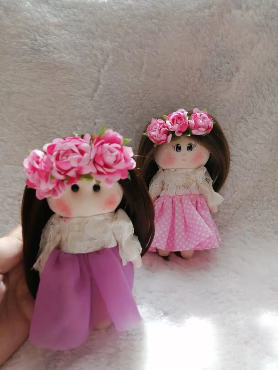  عروسک نمیدونه زیبا دستدوز 
