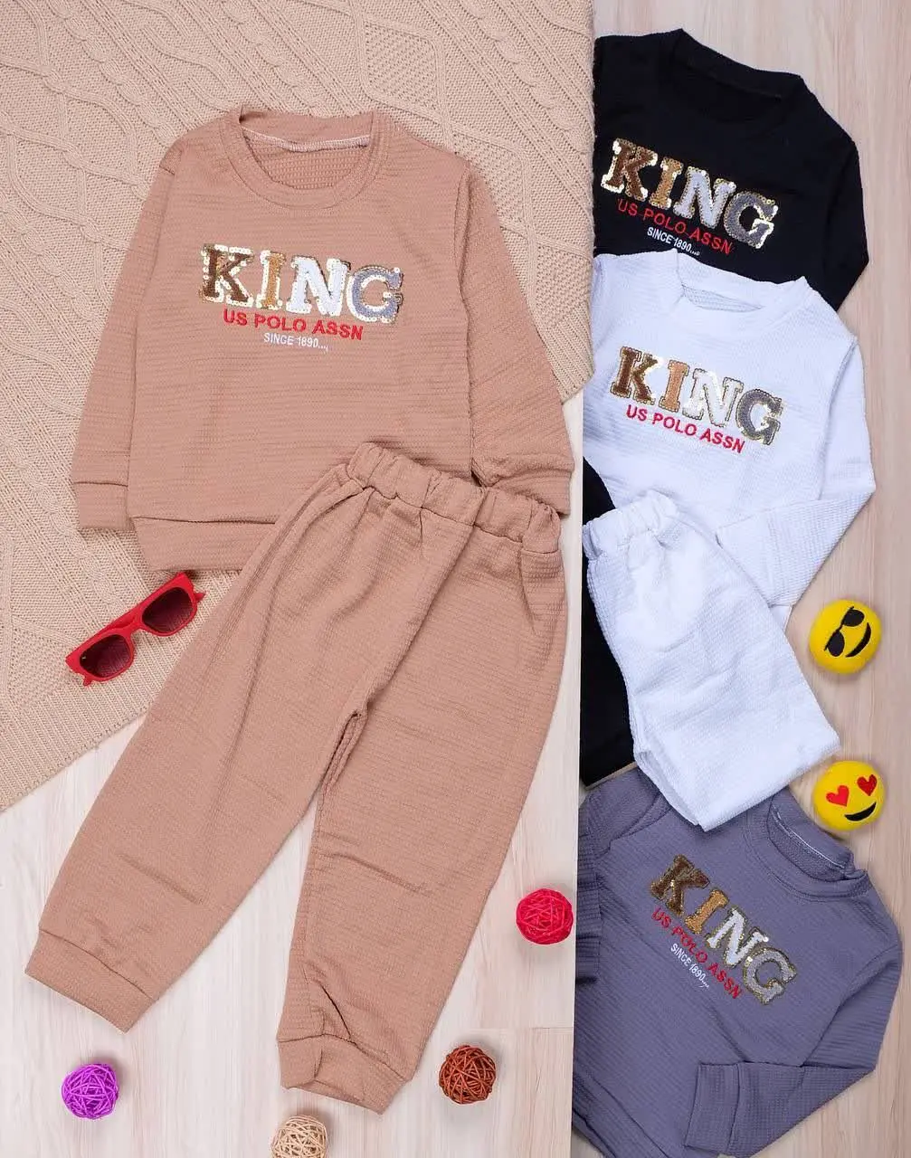 👫بلوز و شلوار بیسکوئیتی KING👫
