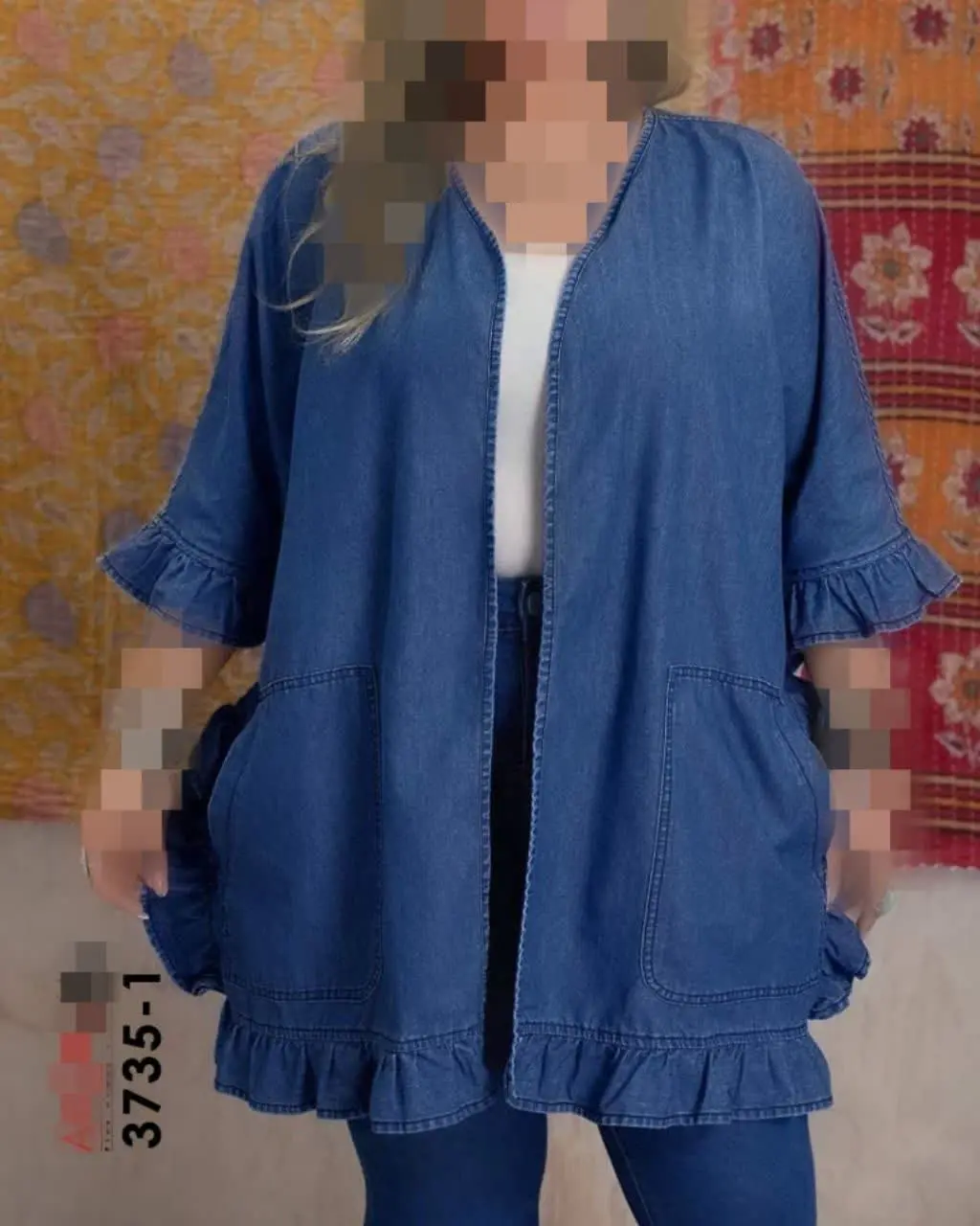 ✅ کت لی کاغذی شسته شده بیگ...