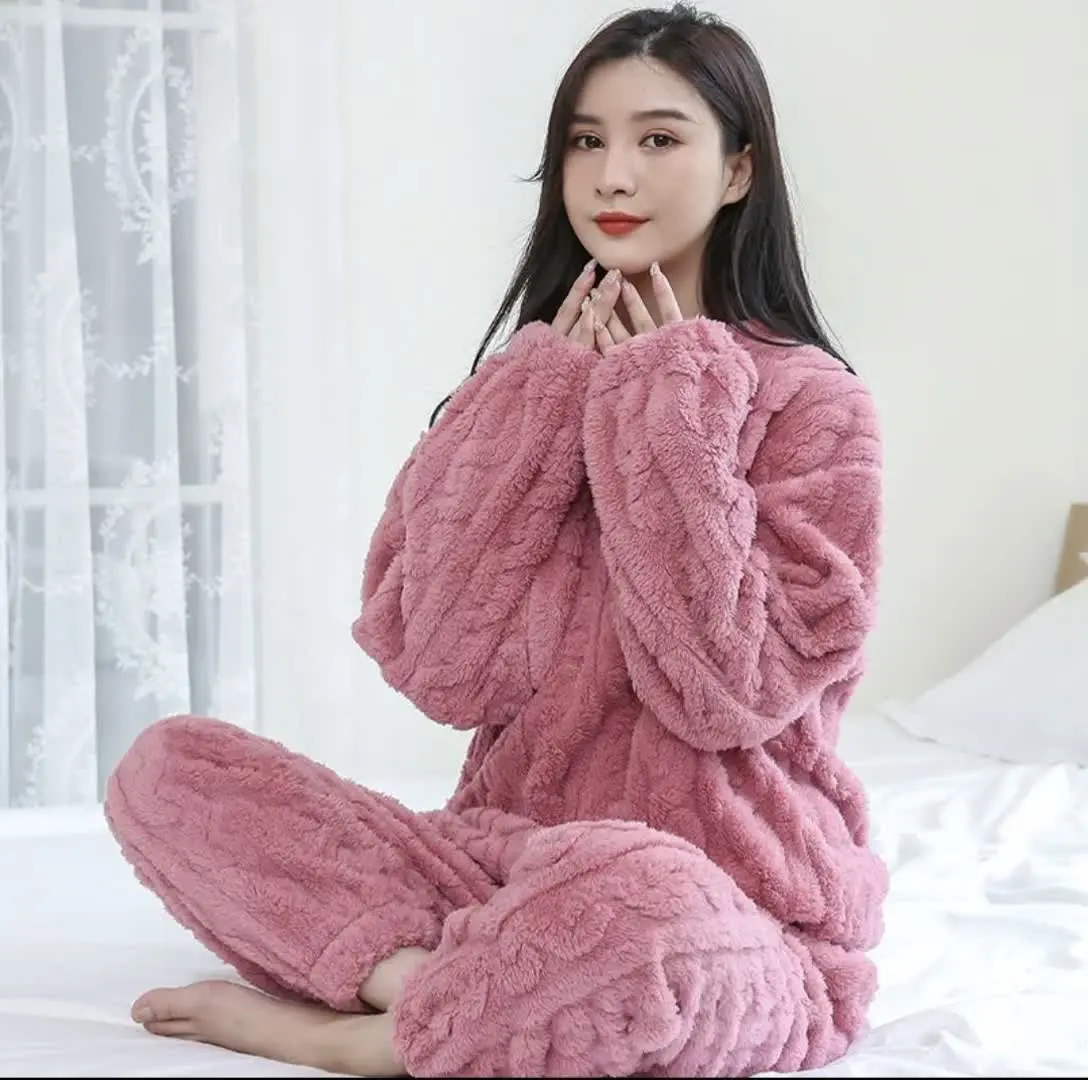 💥 ست بلوز شلوار تدی جنس عالی😍👚
