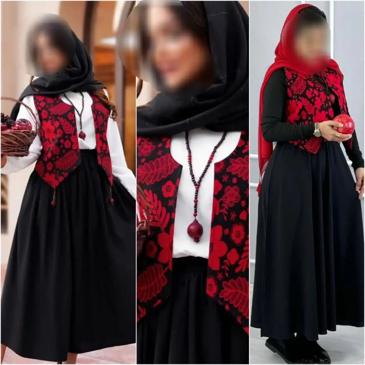 یه ست واسه یلدا بخر، هم شیک شو هم ست بپوش هم بعدش دامنشو جدا بپوش، وستشو جدا بپوش، گردنبند و گوشواره هم با هر لباسی استفاده کن، پول یه ست رو بده امااااا صاحب چند مدل شو
