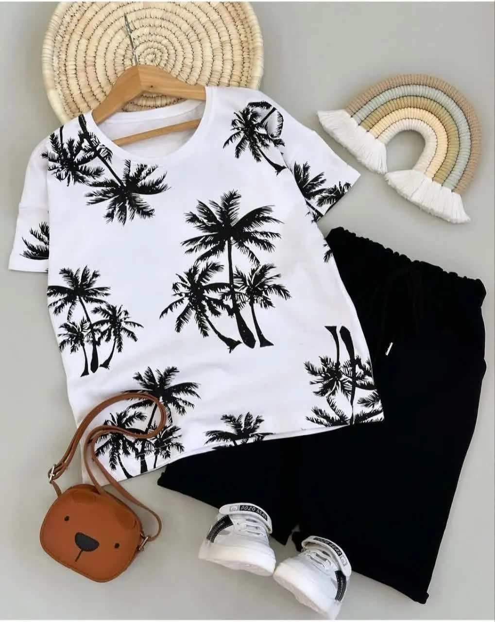 تیشرت شلوارک نخل
