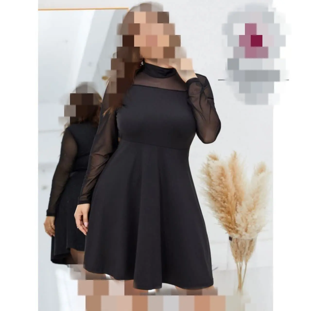 پیراهن نیم کلوش عروسکی 😍😍