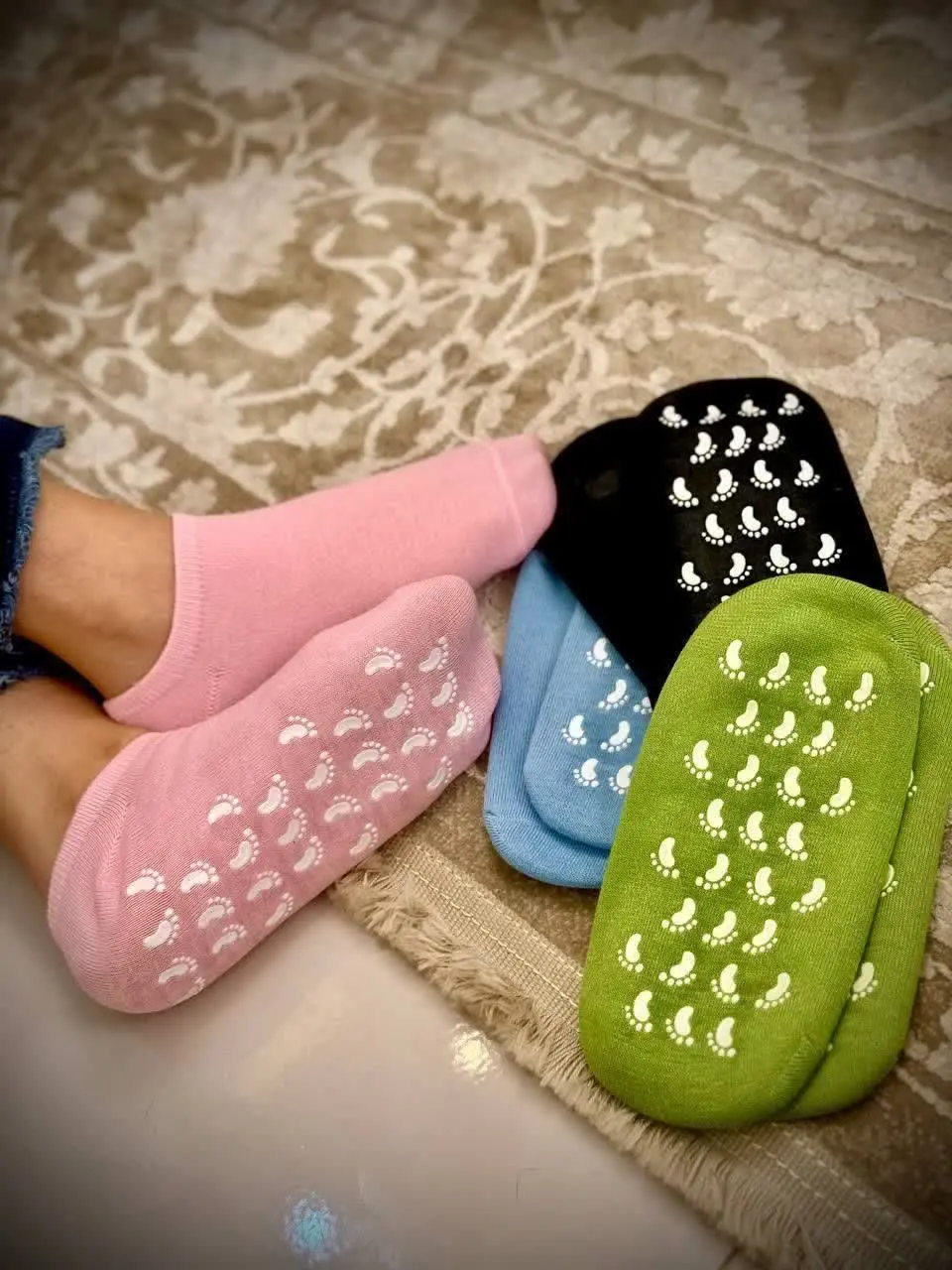 🌟جوراب سیلیکونی معطر
