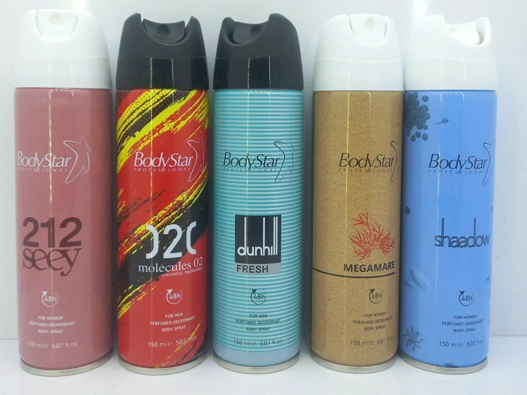 اسپری بادی استار (١۵٠ میل)