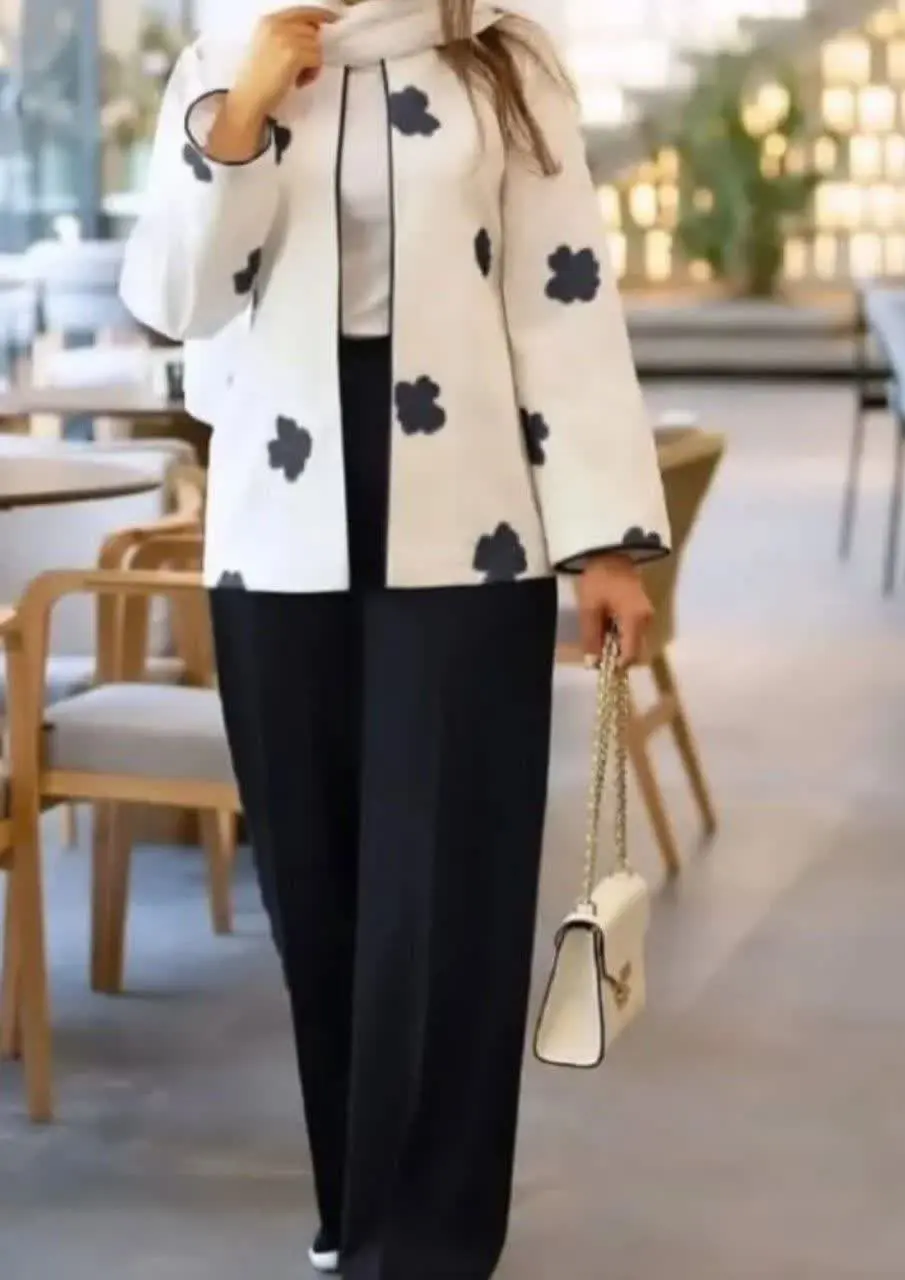 👚نام: کت شلوار گل

