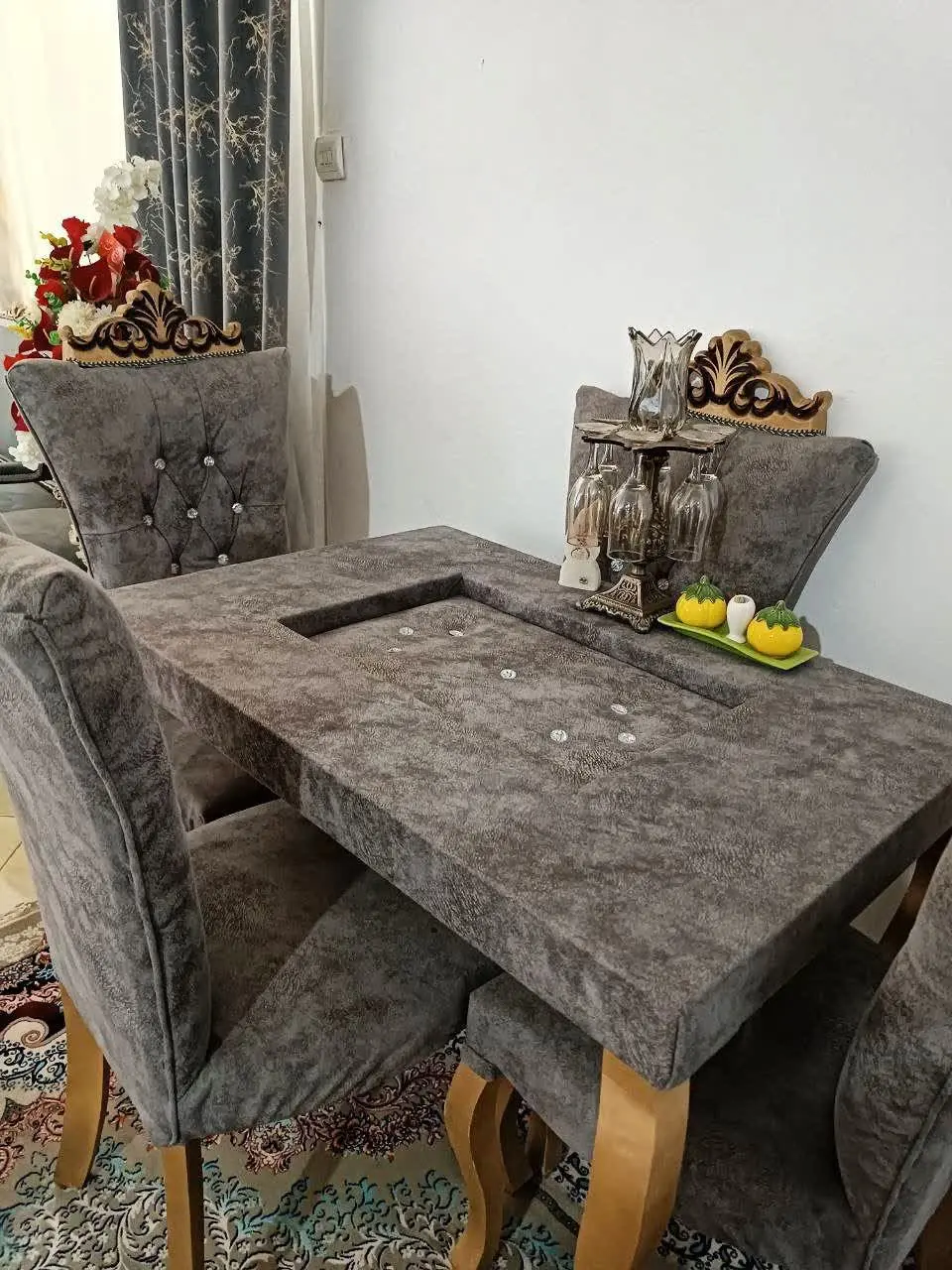 میز ناهار خوری ۴نفره 
