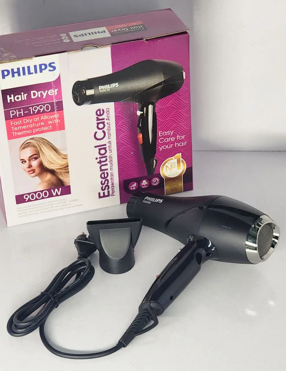 ✅ سشوار موتور سنگین PHILIPS 
