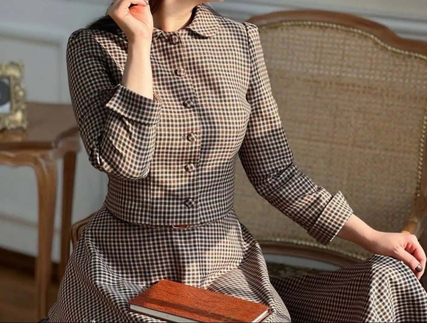 👚نام: کت دامن رز گل
