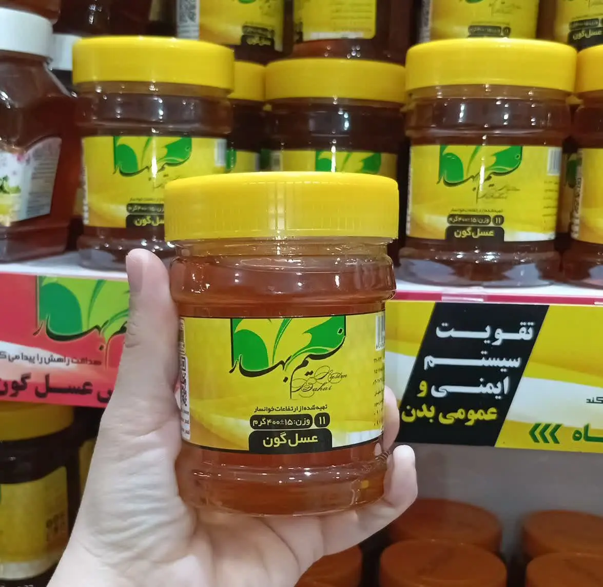 عسل گون ۴۰۰گرم نسیم بهار
