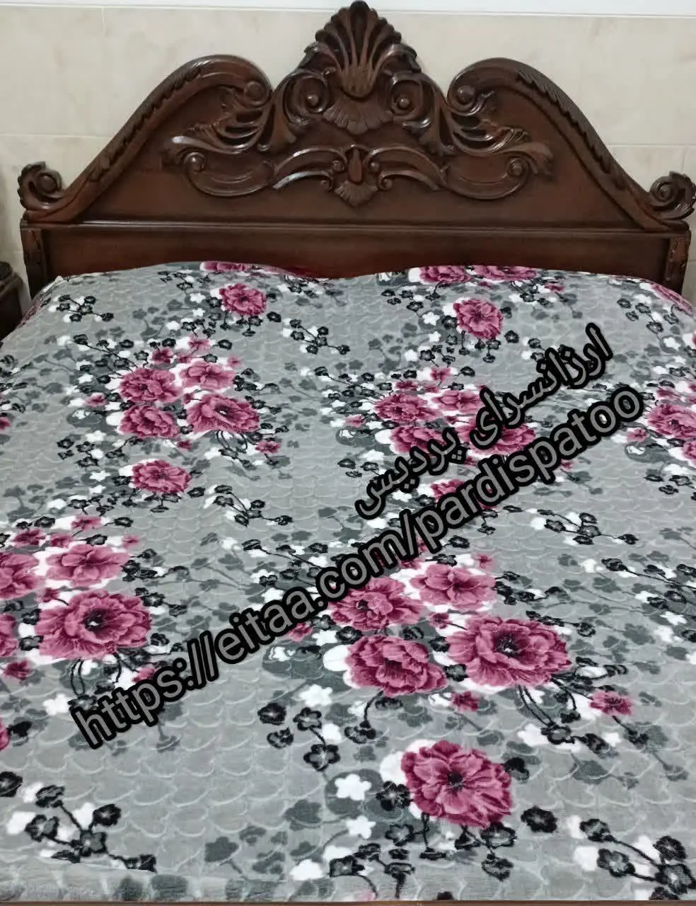 💫 پتو نرمینه طرح عروس لیلیان 💫
