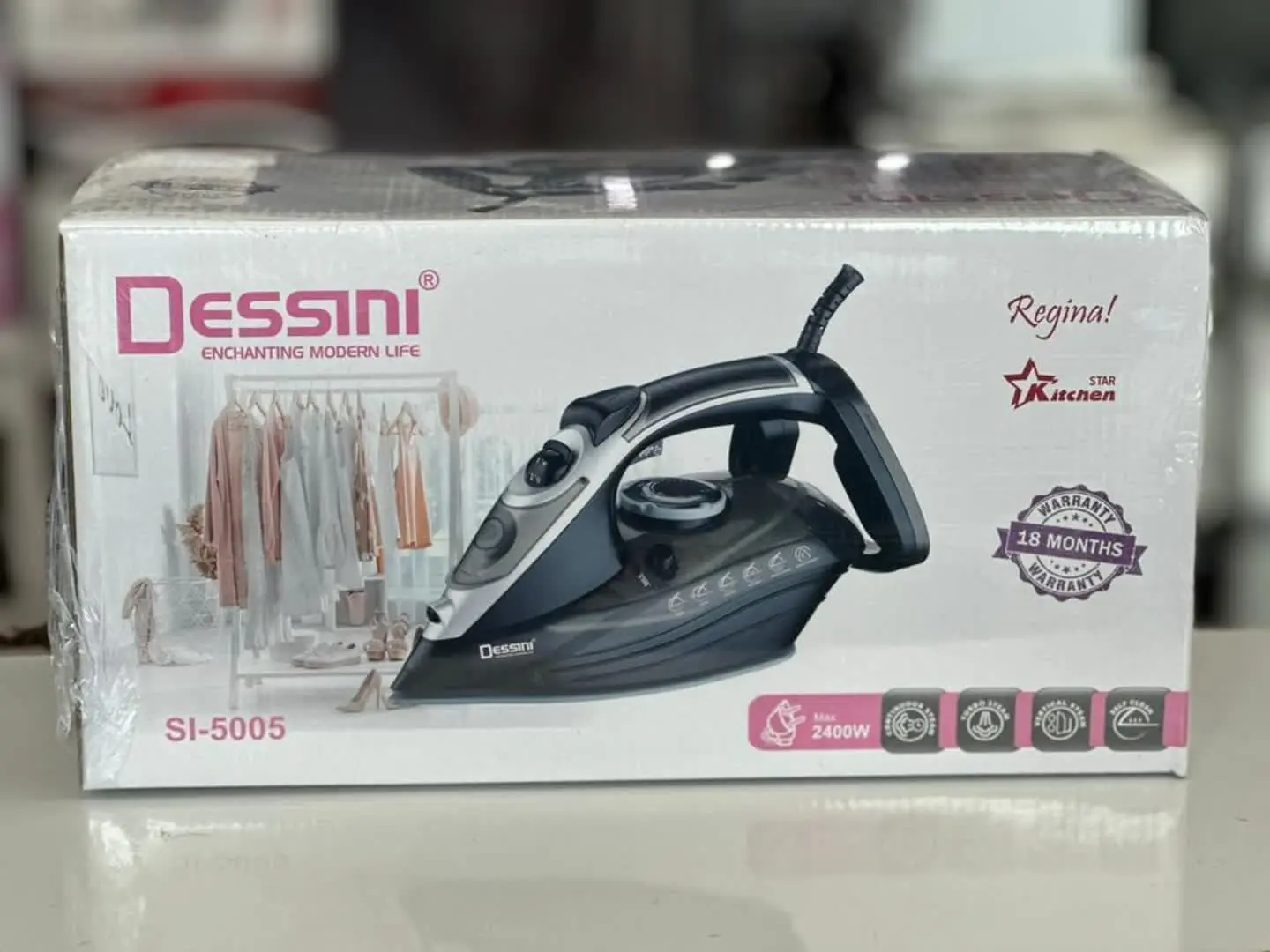 *اتو با کیفیت دسینی مدل ۵۰۰۵ رسید قیمت ۲/۲۰۰ت💫