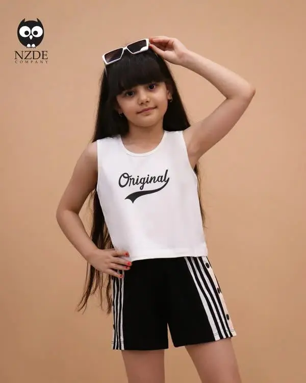 👗 تاپ کراپ و شلوارک ماهان م...