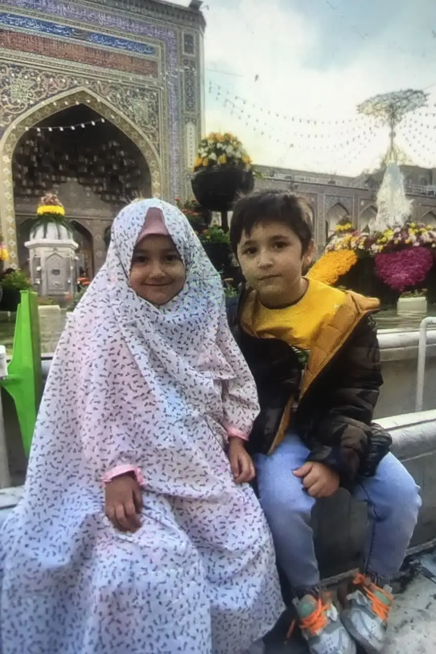 😍نام شرکت کننده: امیرعباس وعارفه هفتادنفری هفت وسه ساله ازمشهد
