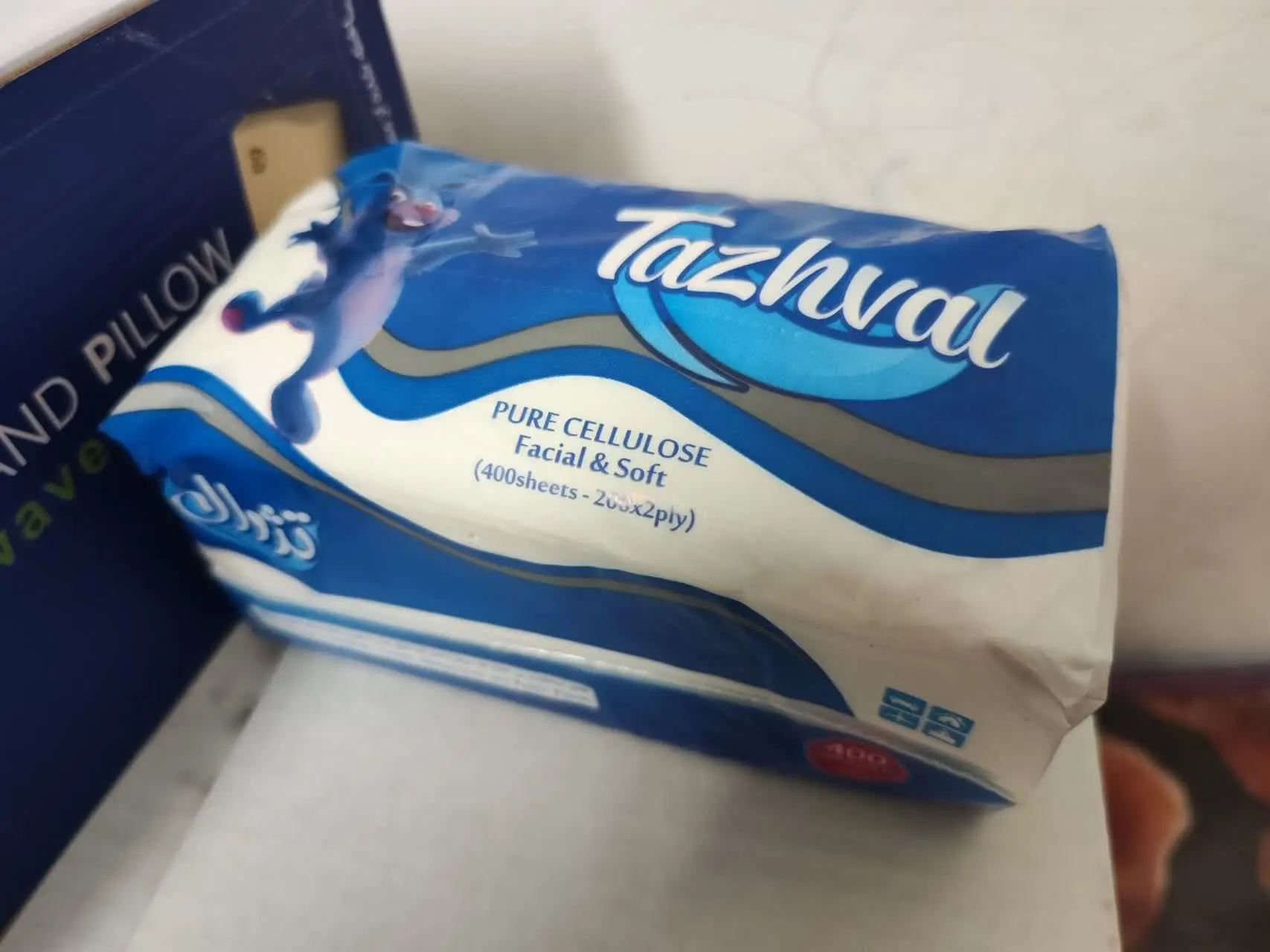 دستمال ۴۰۰ برگ تژوال
