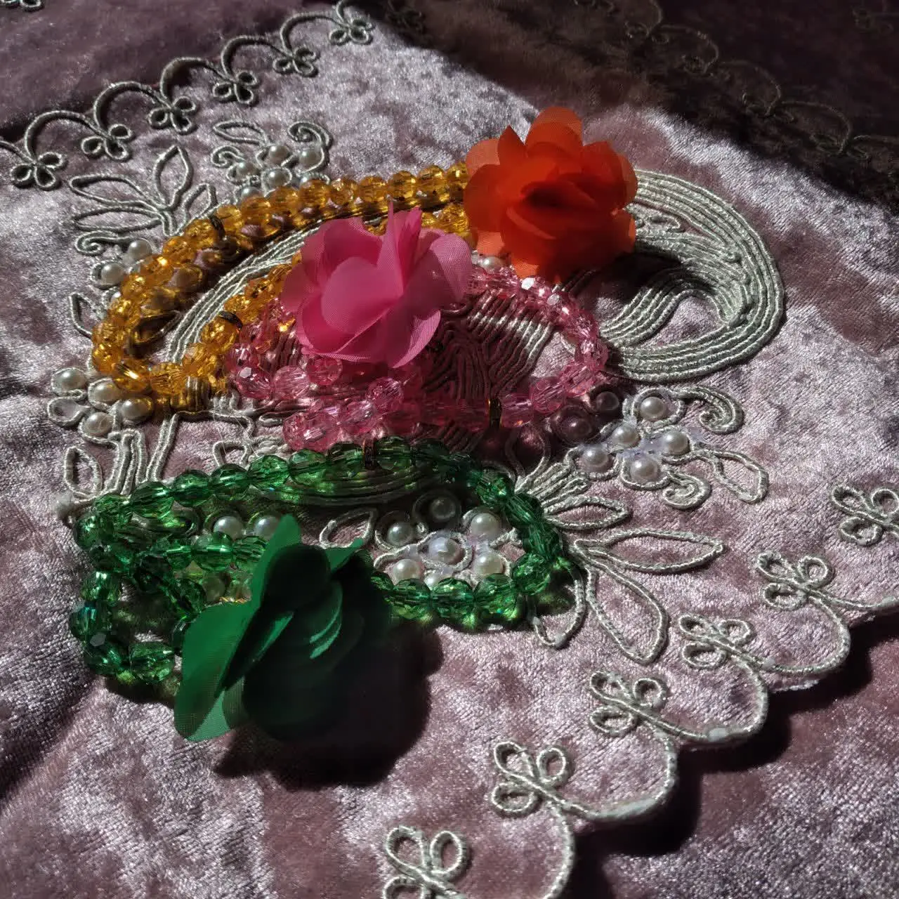 🌸تسبیح گلدار ۳۳ عددی 🌸
