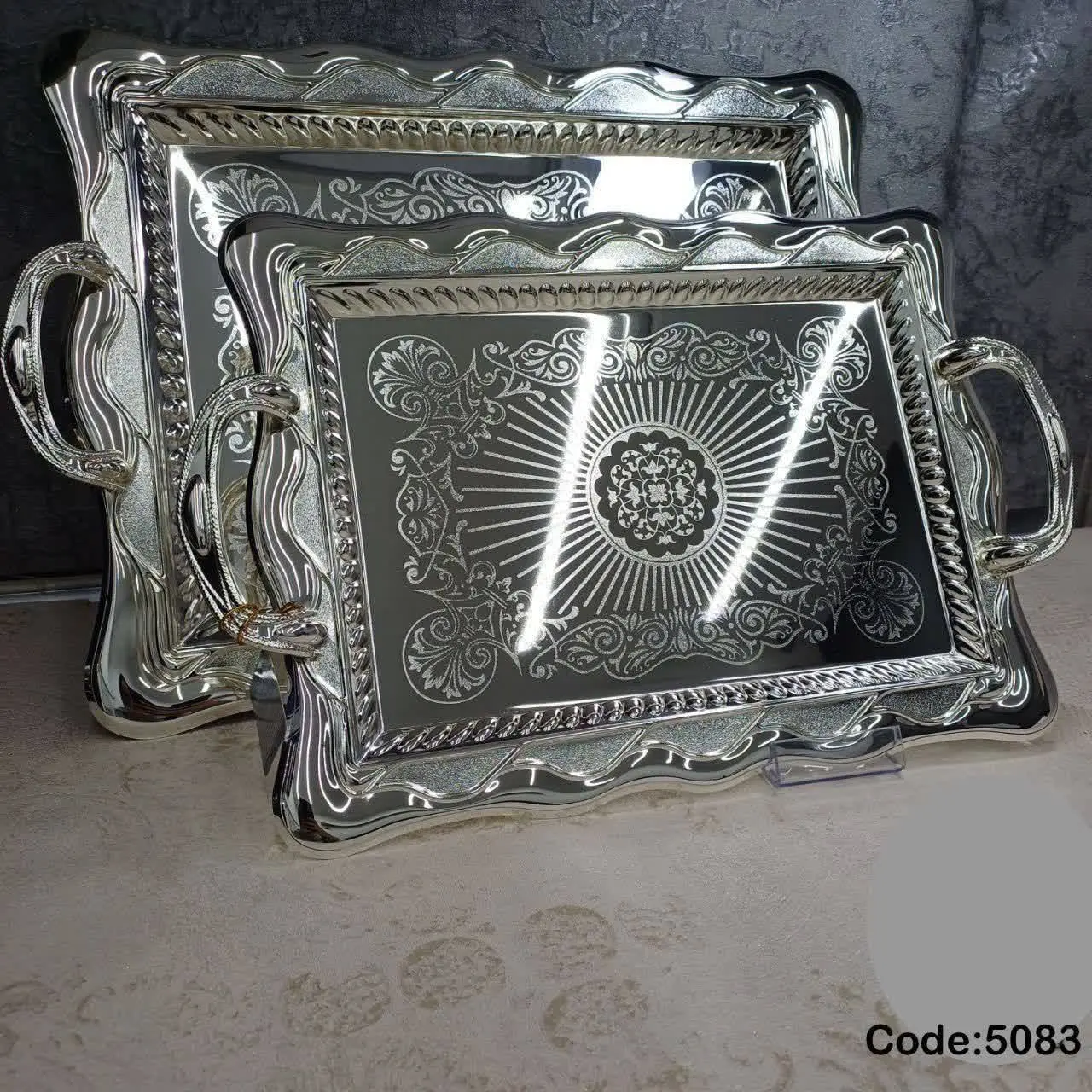 سینی‌های وارداتی ۲تیکه 
