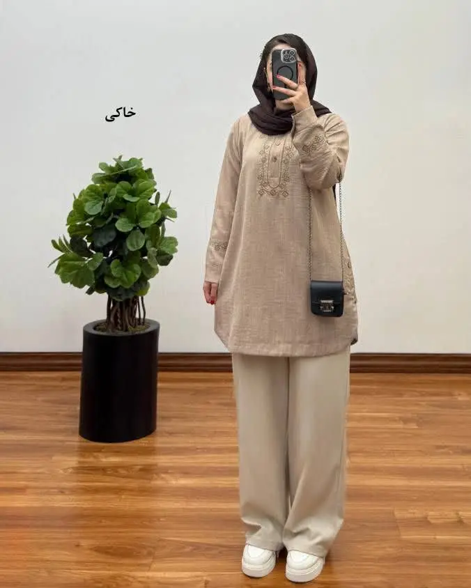 مانتو کوتاه بهاره روژین