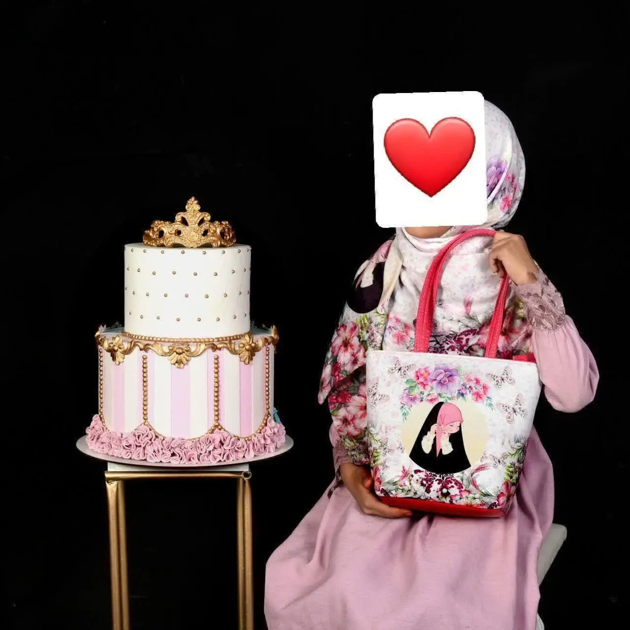 ست کیف وروسری دخترانه
