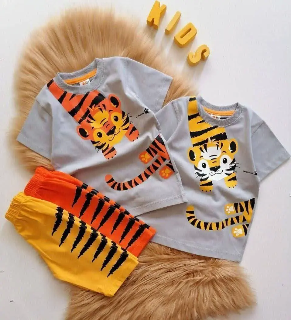🌺🌺 تیشرت و شلوارک اسپرت ببر شجاع 🌺🌺
