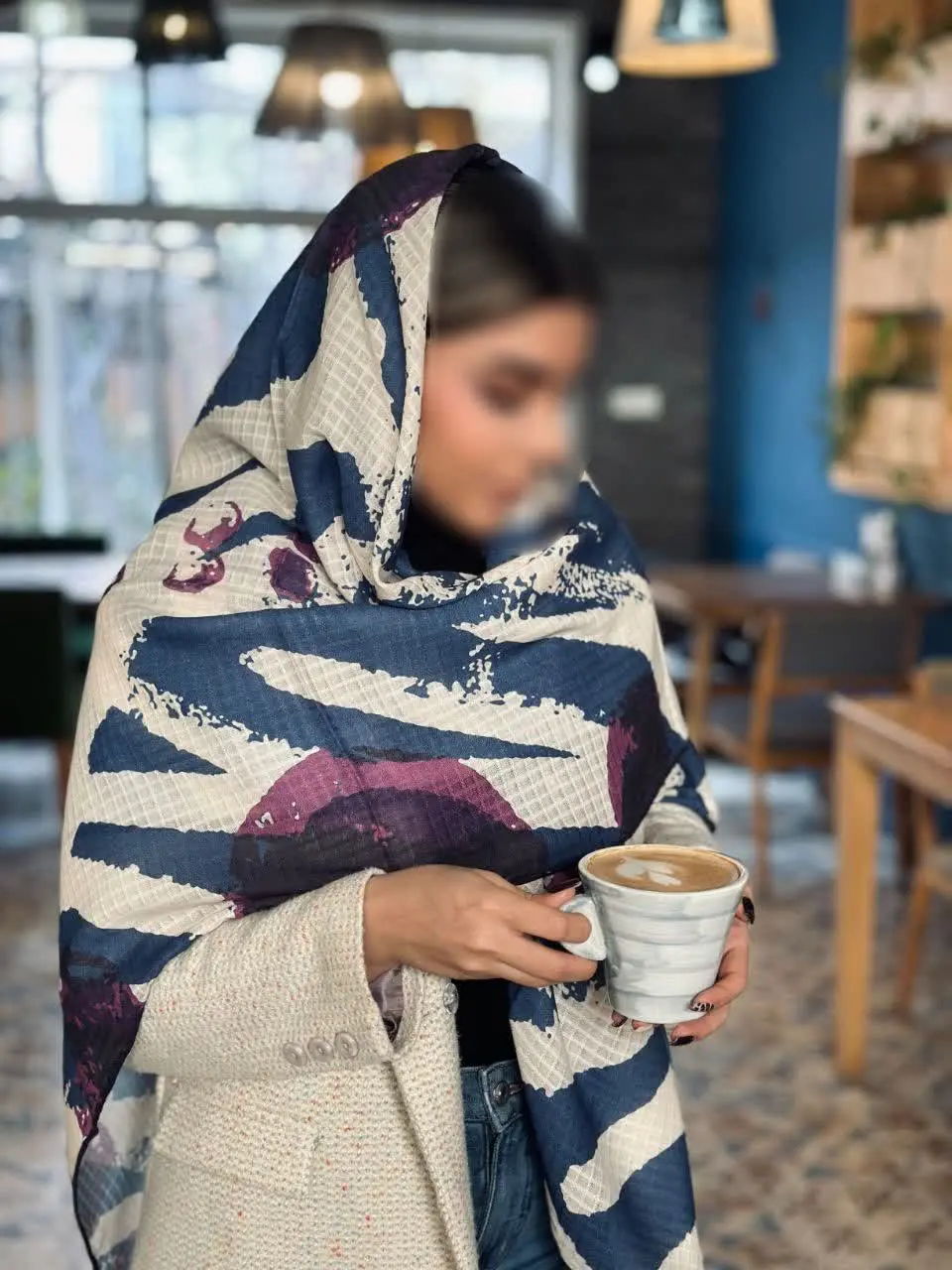 کالکشن روسری نخی پاییزه
