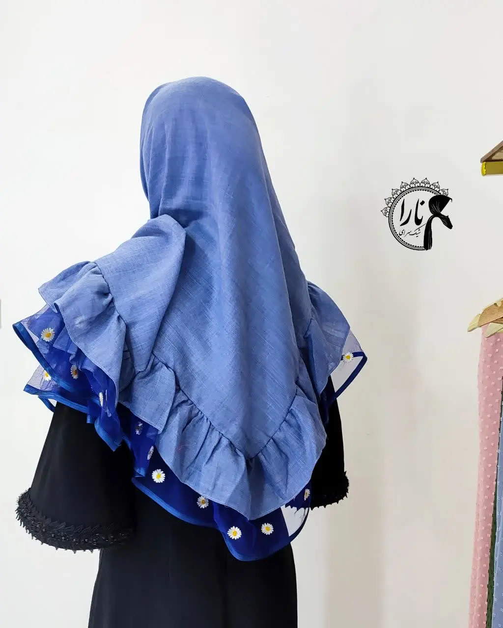 آبی جین مدل دوچین لبه تور بایونه😍👌
