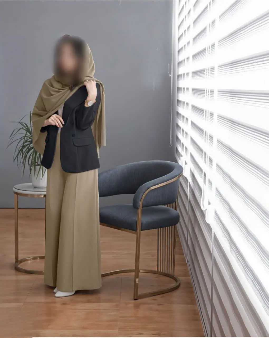 👚نام: کت شلوار مزونی راحله
