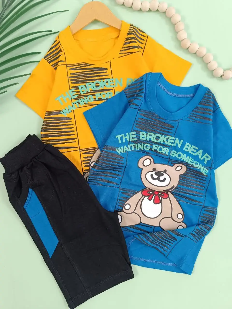 تیشرت شلوارک broken bear 
