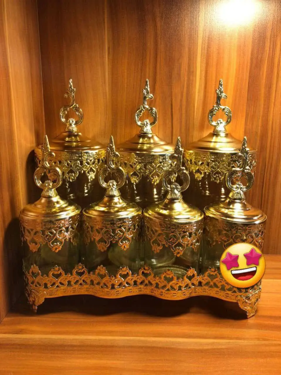 پاسماوری استند دار طلایی شارژ شد😍
