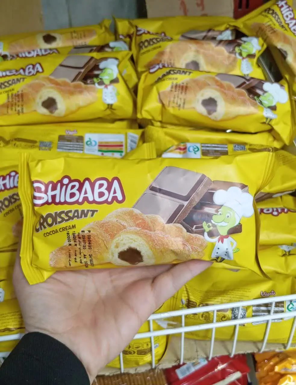 کیک کروسان شیبابا 
