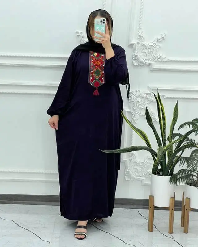 ساحلی نخی خرجکار سنتی 
