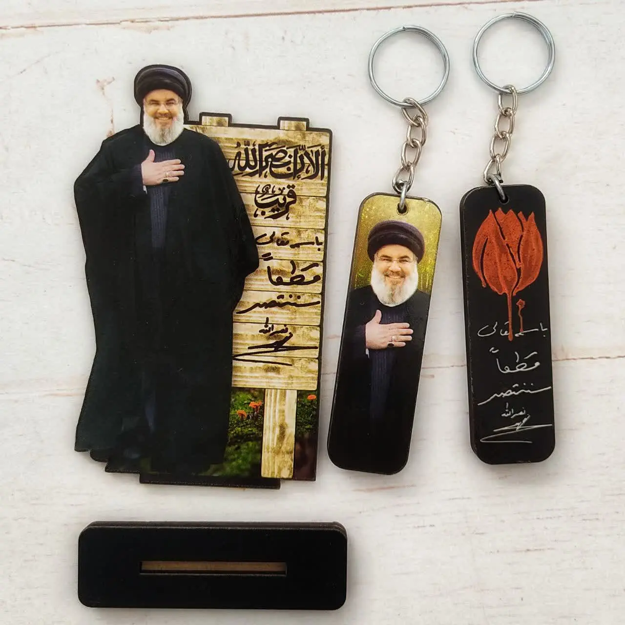 ست استند و سرکلیدی شهید نصرالله❤️
