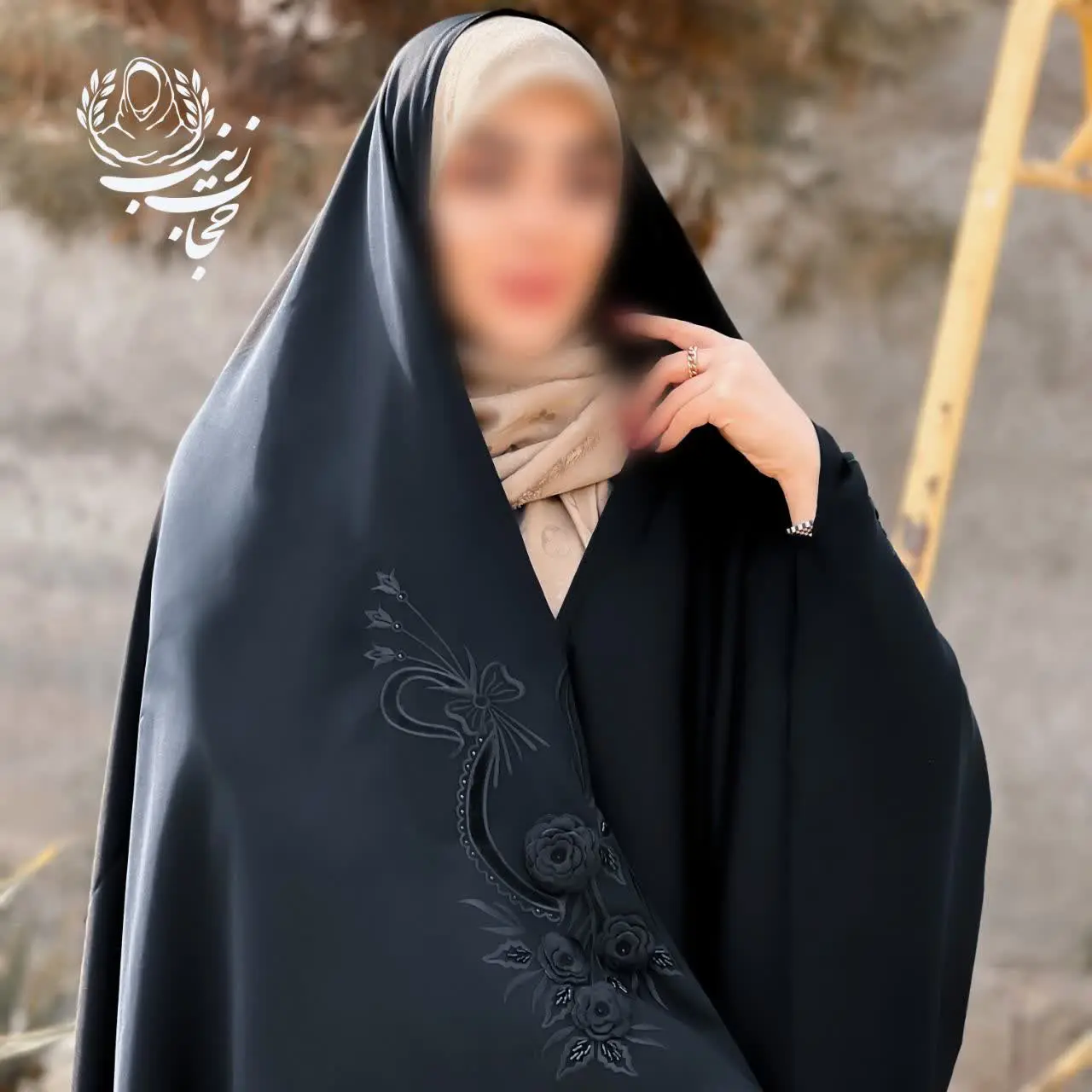 🔰مدل: جده یاس (گل برجسته+مخمل+جواهر دوزی) 
