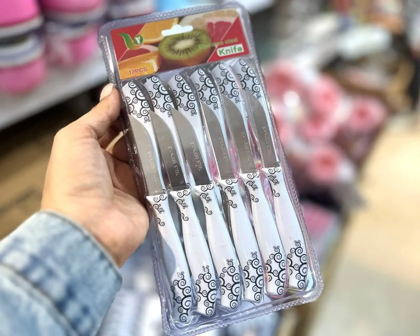 ست چاقوی میوه خوری ۱۲ عددی
