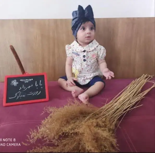 نام شرکت کننده: گندم چهرازی ۳ ساله

