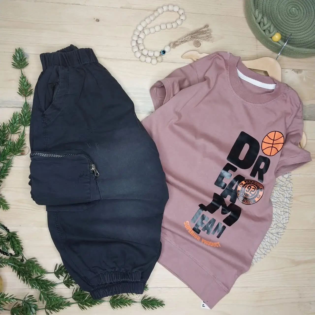 👚نام: ست تیشرت شلوارک رباتی 🤖
