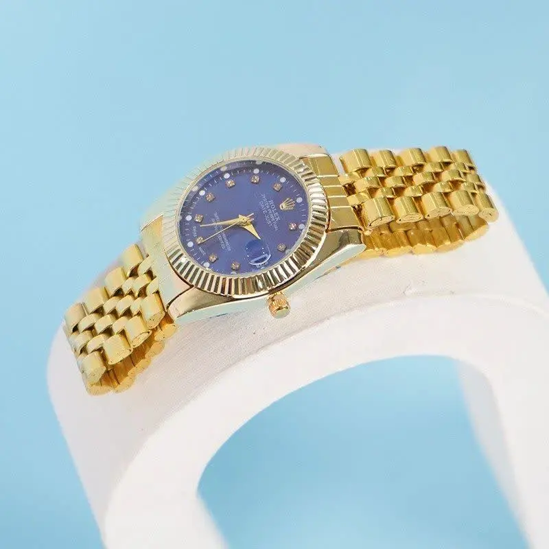 🏆ساعت Rolex زنانه صفحه آبی مدل R۱۲
