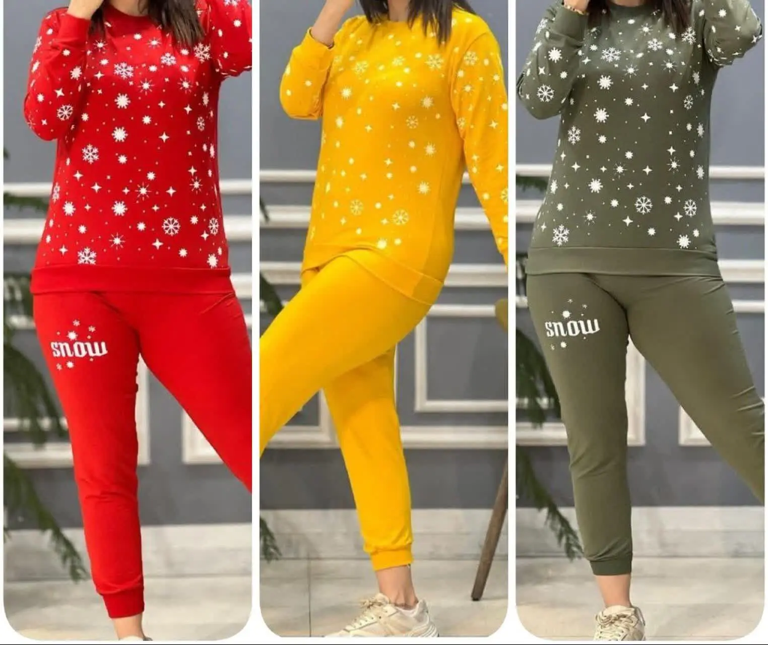 ❤️نام: بلوز و شلوار مدل SNOW
