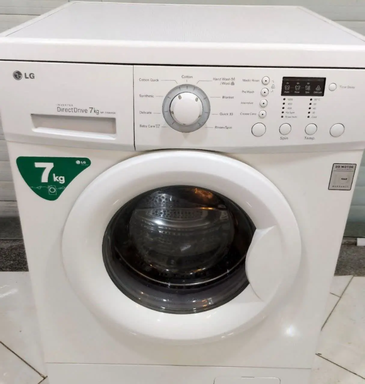 لباسشویی ۷کیلویی موتور گیربکسی 
