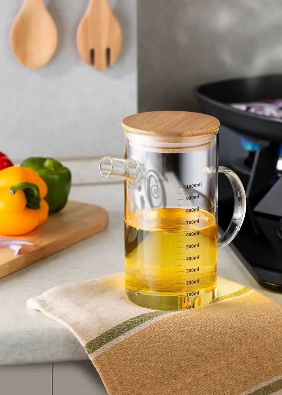 روغن ریز با درب چوبی
