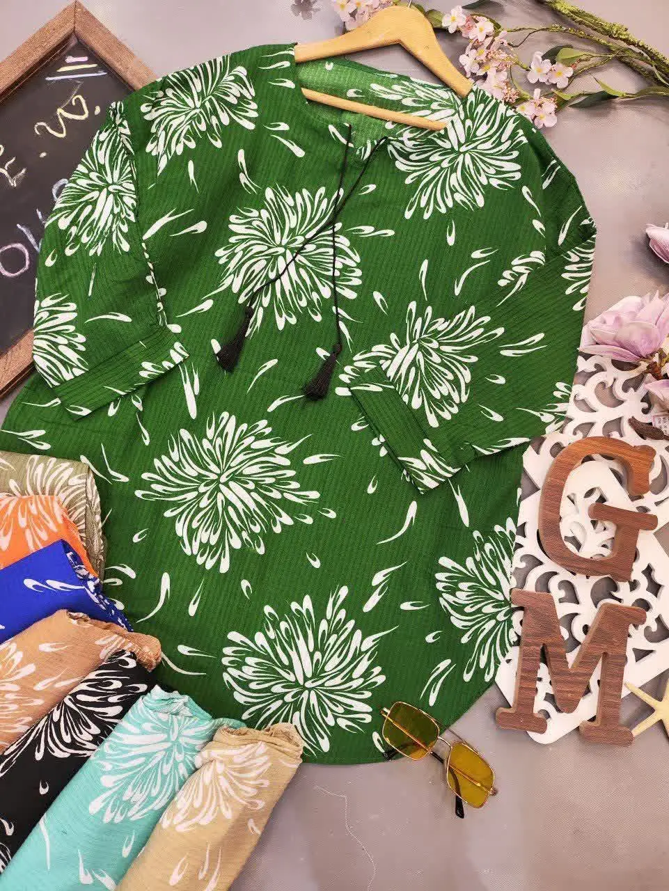 👚نام کالا: تونیک کراش طرح سه بعدی یقه کوبایی 😉👌
