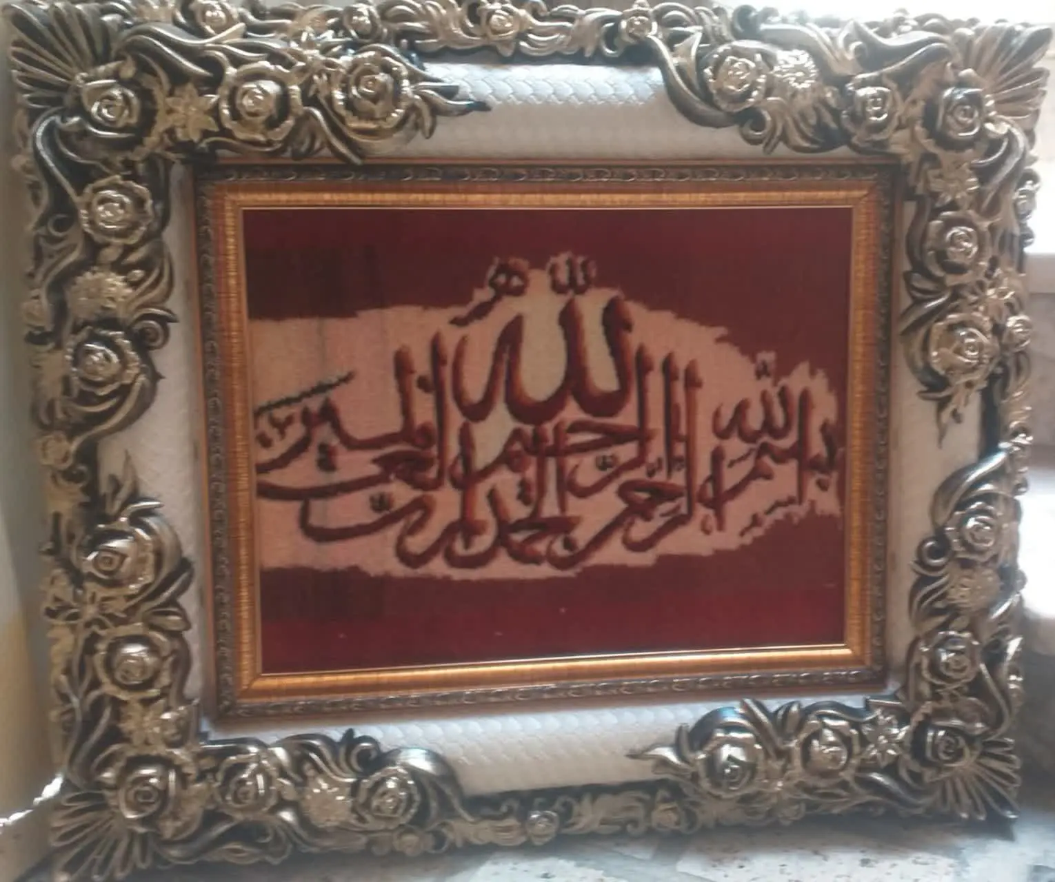 تابلو فرش دستبافت فوق‌العاده شیک
