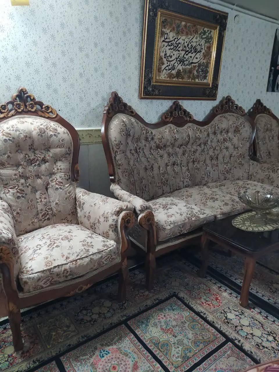 مبل سلطنتی ۹ نفره 
