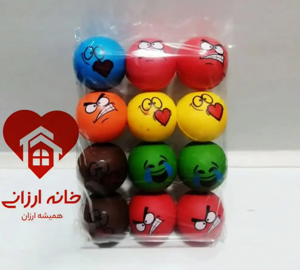 توپ اسفنجی عکس دار کوچک 
