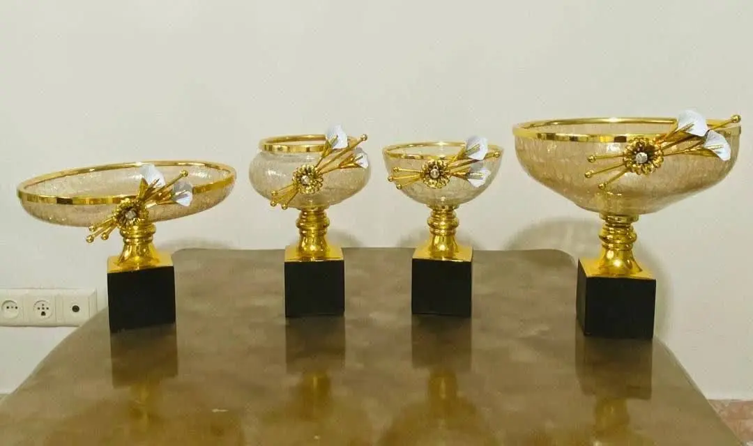 🔰سرویس ۴ پارچه آبگز لیلیوم
