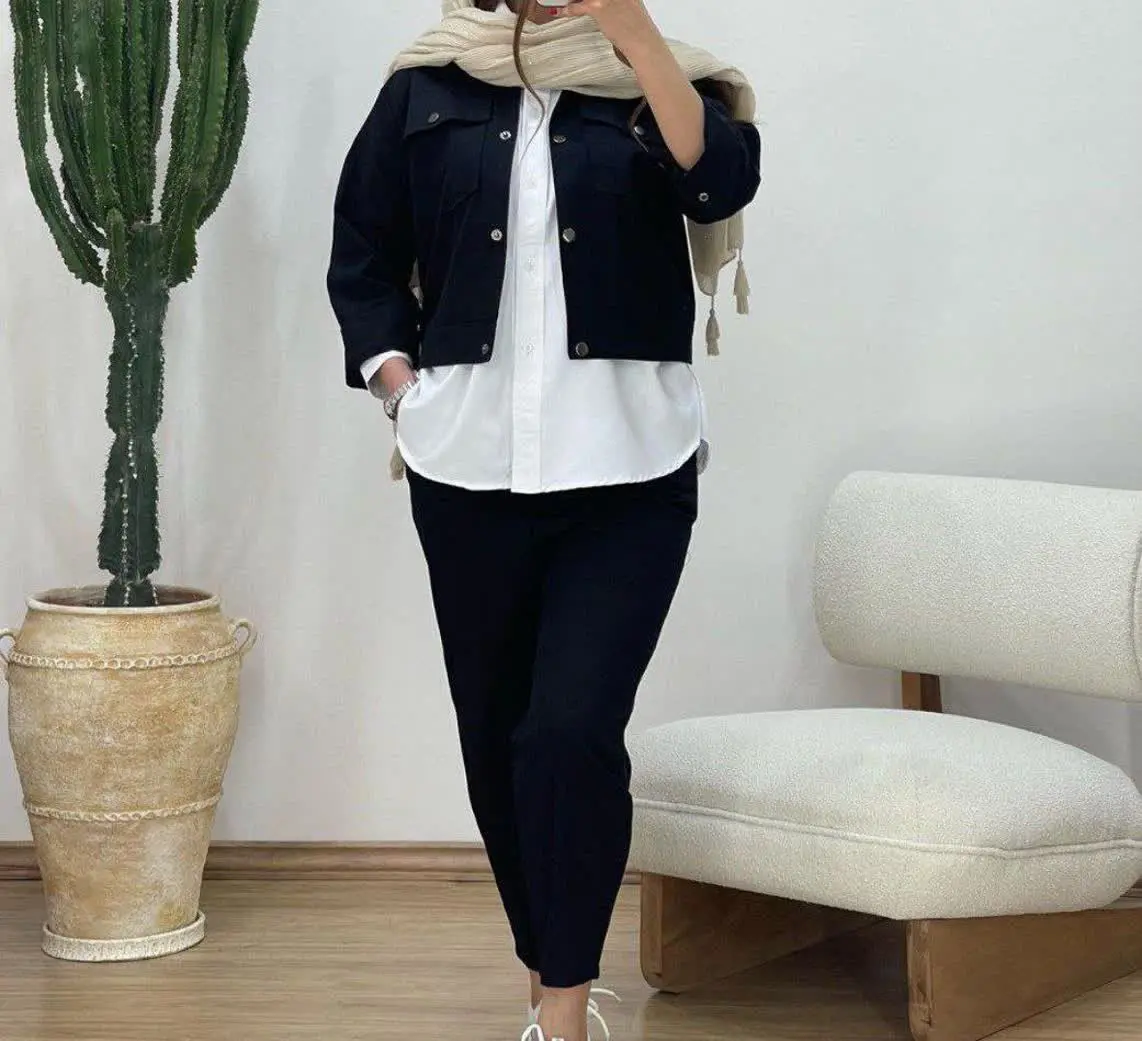 💞ست سه تیکه شیک مروارید💞
