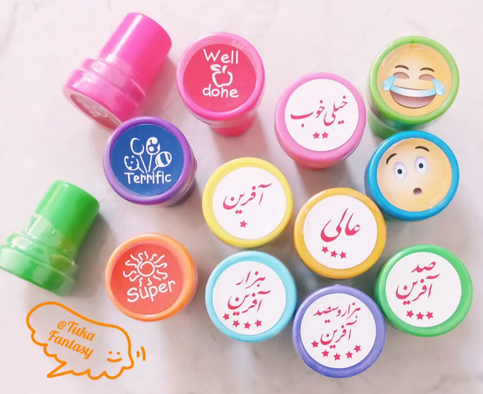 مهرهای تشویقی🥰
