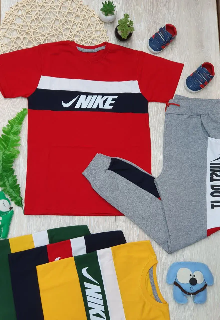 👕تیشرت شلوار پسرانه نایک
