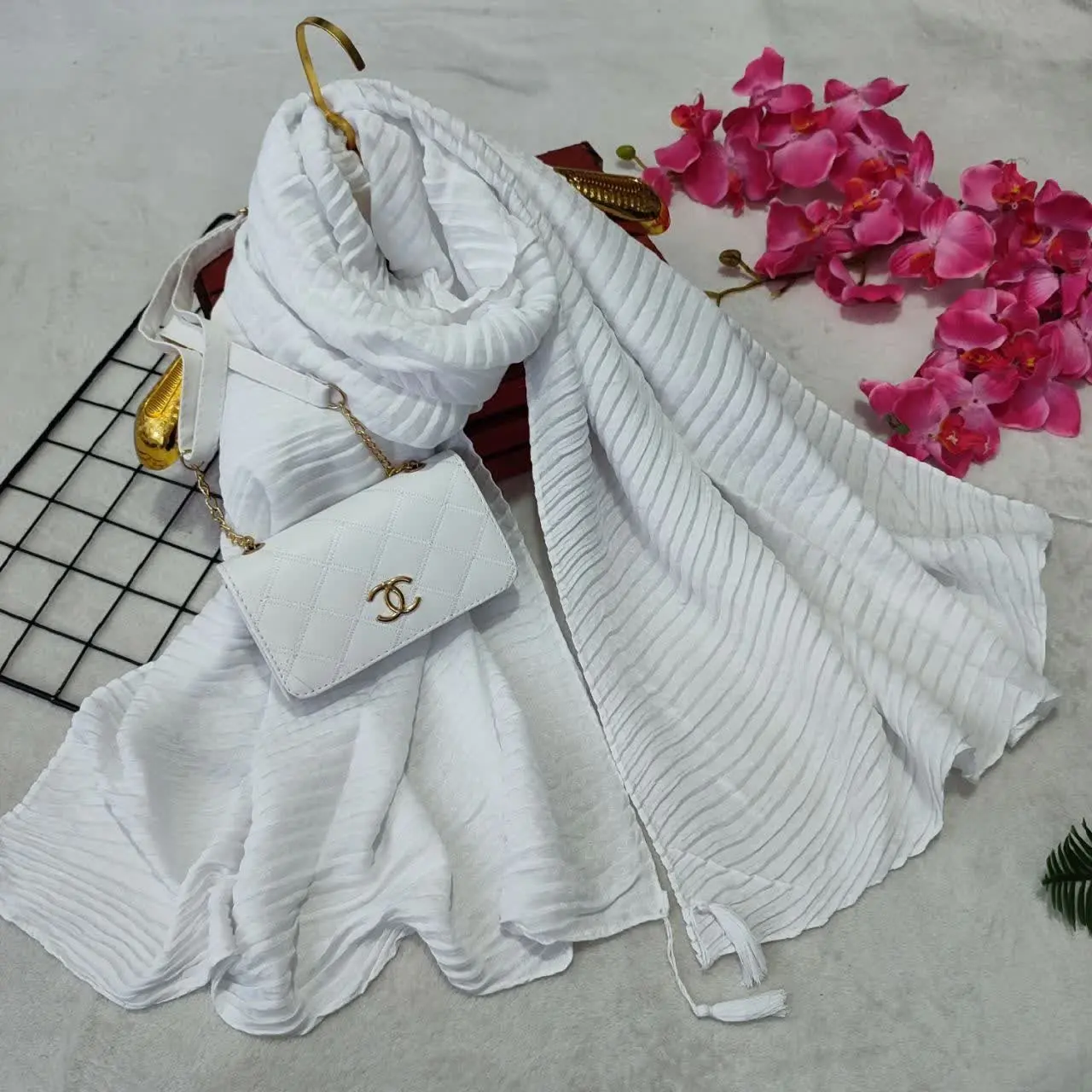 س🌸 نام: ست کیف و شال چانل
