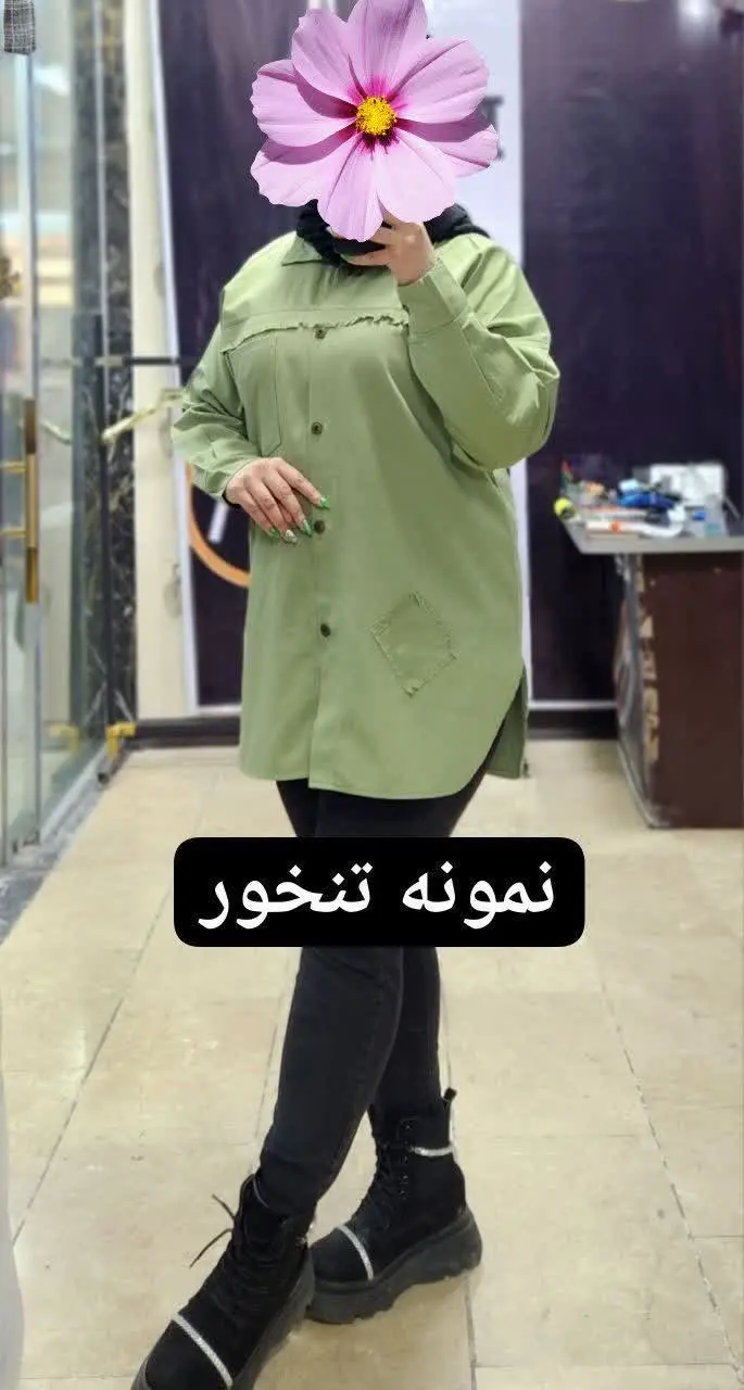 مانتو کتان 😍
